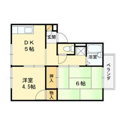 西宮北口駅 徒歩15分 2階の物件間取画像